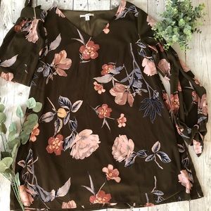 Floral Shift Dress